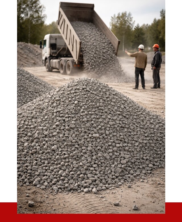 Гранитный щебень фракция 0-5 в Минусинске от 2947 руб ПРОНЕРУДМнс