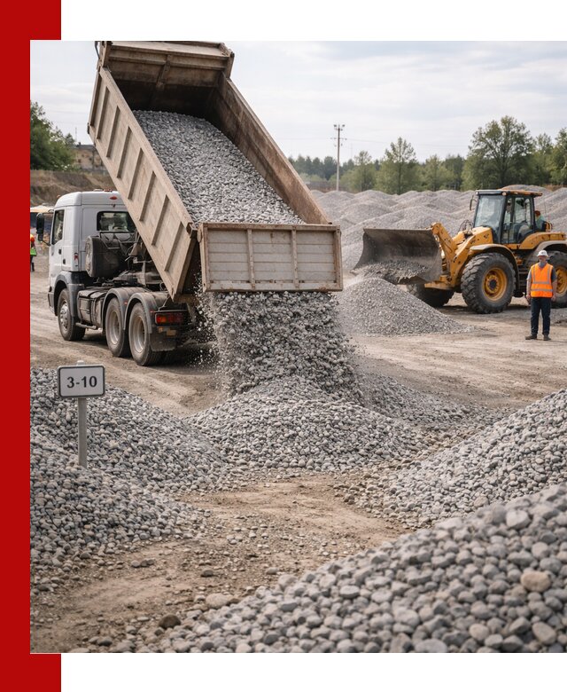Гранитный щебень фракции 3–10: доставка и продажа в Минусинске