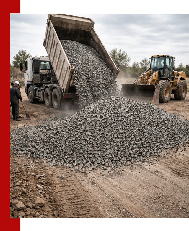 Гранитный щебень фракция 10-20 с доставкой в Минусинске