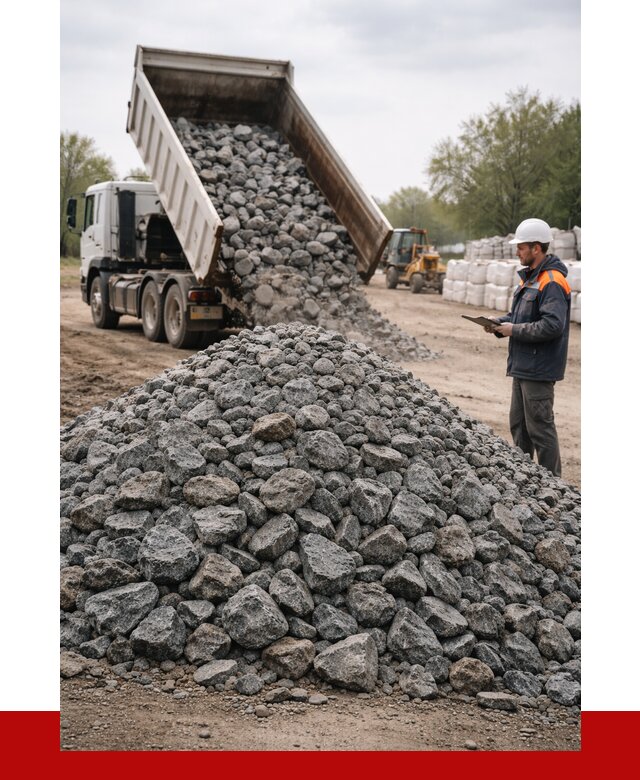 Гранитный щебень фракция 100-200 в Минусинске от 4268 р. ПРОНЕРУДМнс