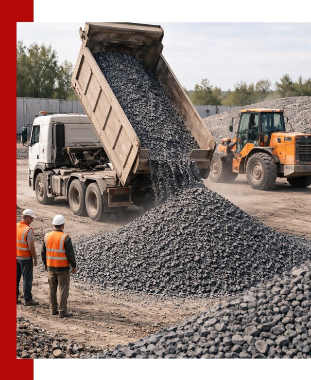Доставка и продажа щебня габбро-диабаза в Минусинске