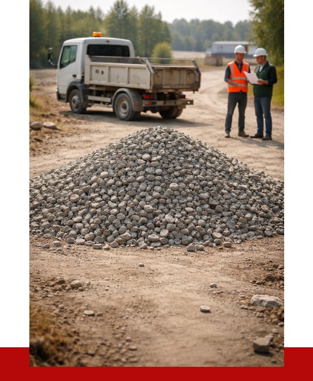 Гравийный щебень фракция 20-40 в Минусинске от 1219 р. | ПРОНЕРУДМнс