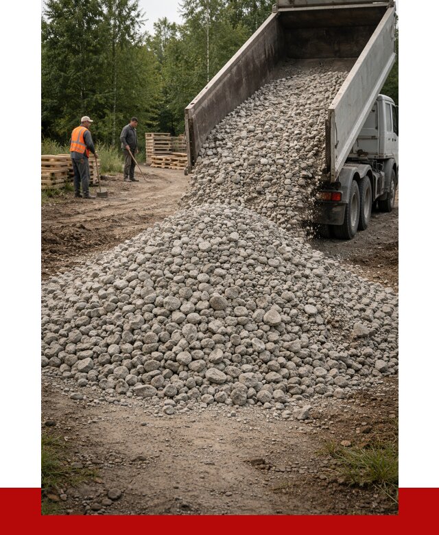 гравийный щебень фракция 70-120 в Минусинске от 2489 р. ПРОНЕРУДМнс