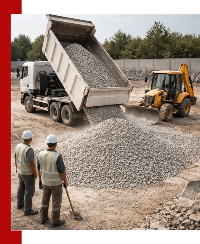 Купить известняковый щебень фракции 5–10 мм с доставкой в Минусинске