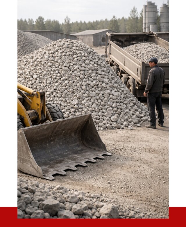 Известняковый щебень фракция 40-70 в Минусинске от 4268 р. | ПРОНЕРУДМнс