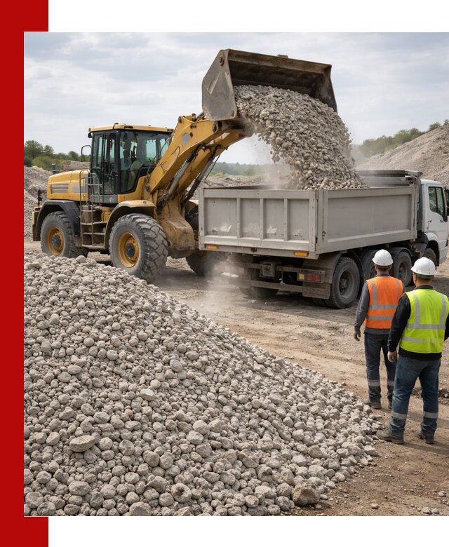 Доломитовый щебень фракция 40–71 доставка и продажа в Минусинске