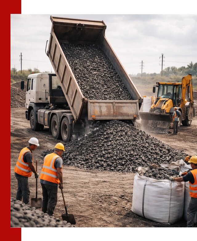 Шлаковый щебень фракция 40-70 с доставкой в Минусинске