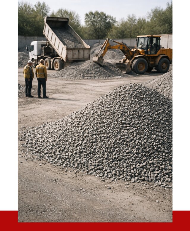 Вторичный щебень фр. 5-20 в Минусинске от 1626 р. - ПРОНЕРУДМнс