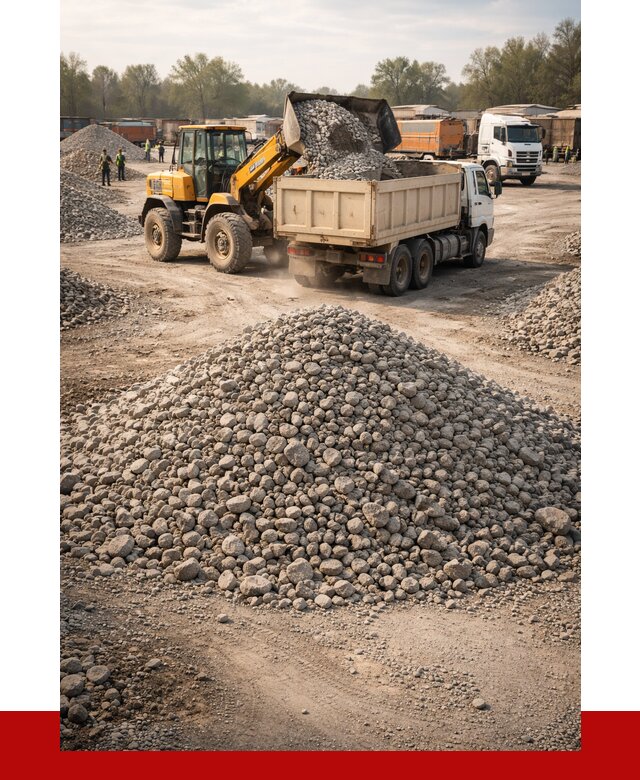 Вторичный щебень фракция 40-70 в Минусинске от 1768 р, ПРОНЕРУДМнс