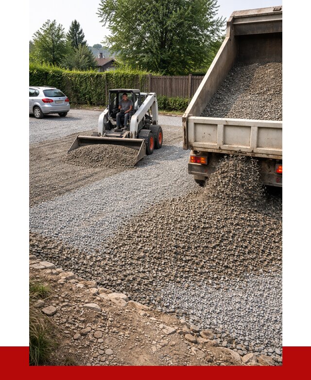 Щебень для парковки в Минусинске с доставкой от 1219 р.| ПРОНЕРУДМнс