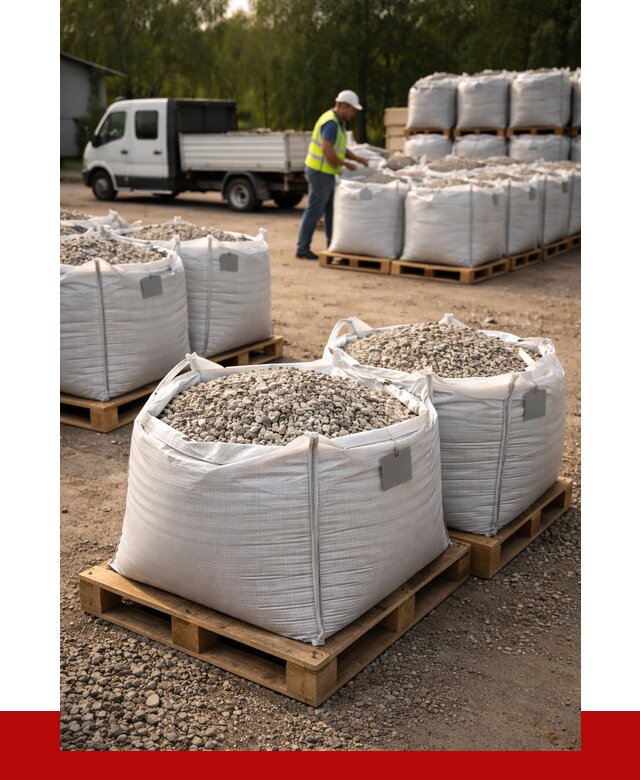 Щебень в мешках с доставкой в Минусинске от 4268 р. | ПРОНЕРУДМнс
