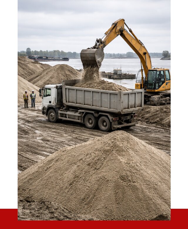 Купить речной песок навалом в Минусинске от 1829 р., ПРОНЕРУДМнс