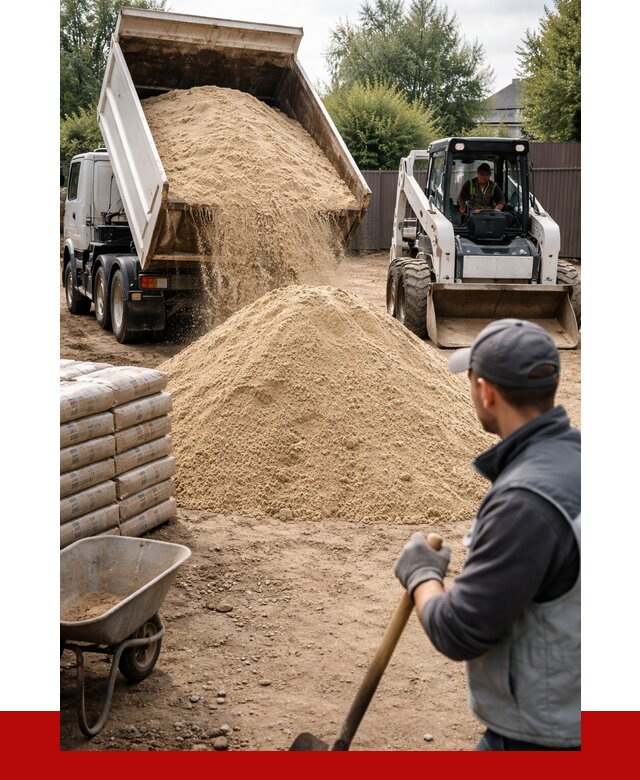 Мытый речной песок с доставкой в Минусинске от 1473 р. | ПРОНЕРУДМнс