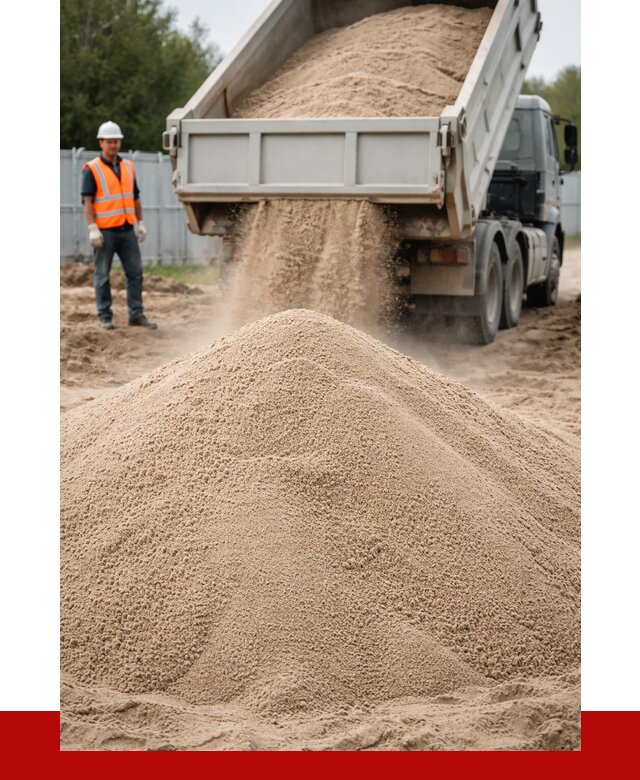 Купить сеяный песок с доставкой в Минусинске от 2235 р ПРОНЕРУДМнс