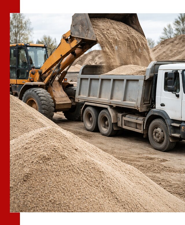 Доставка сеяного песка в Минусинске оптом и в розницу