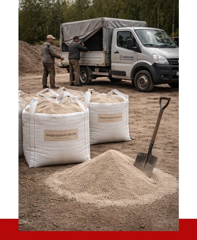 Кварцевый песок для пескоструя в Минусинске от 4572 р. | ПРОНЕРУДМнс