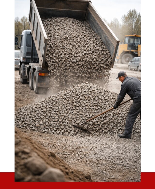 Гравий фракция 20-40 в Минусинске от 2540 р. доставка | ПРОНЕРУДМнс