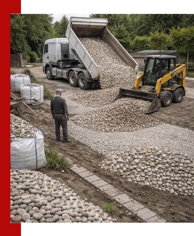Доставка морской гальки оптом и в розницу в Минусинске