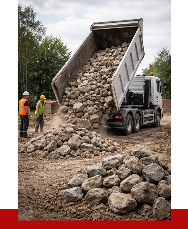 Купить булыжник в Минусинске с доставкой от 4572 р. за куб | ПРОНЕРУДМнс