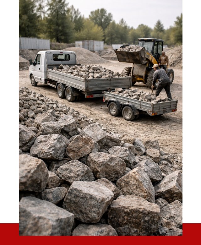 Купить бутовый камень гранитный в Минусинске от 2845 р. | ПРОНЕРУДМнс