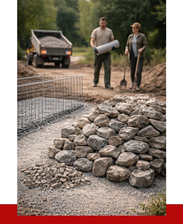 Камень для габионов фракция 100-200 в Минусинске от 4877 р. | ПРОНЕРУДМнс