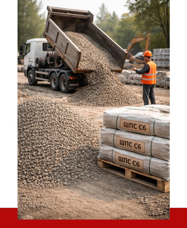 ЩПС С6 в Минусинске с доставкой от 2235 р. за куб | ПРОНЕРУДМнс