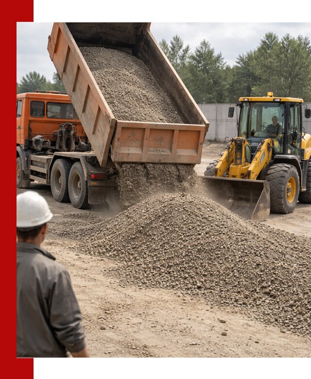 Доставка щпс С8 самосвалами в Минусинске от производителя