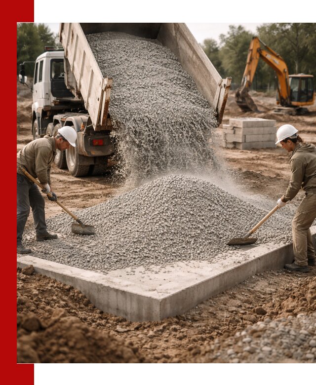 Доставка и продажа отсева для бетона в Минусинске