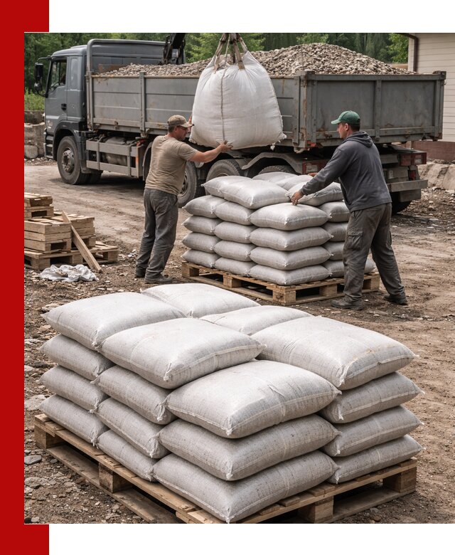 Керамзит в мешках с доставкой в Минусинске от компании-поставщика