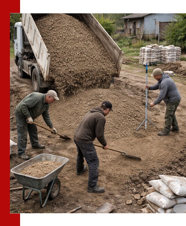 Керамзитовый песок с доставкой в Минусинске оптом и в розницу