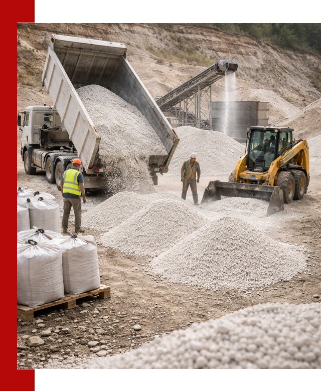 Доставка перлита в Минусинске для тепло-, звуко- и гидроизоляции