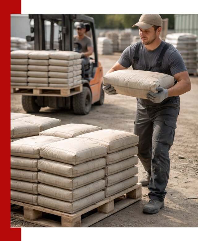 Доставка цемента в мешках оптом и в розницу в Минусинске