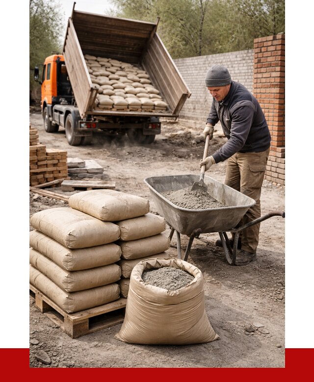 Купить сухую смесь для кладки в Минусинске от 1219 р. | ПРОНЕРУДМнс