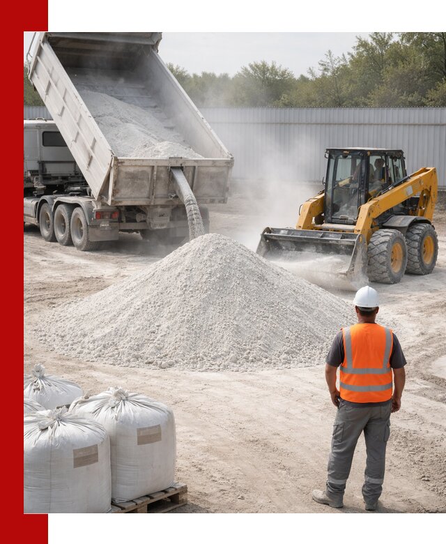 Доставка и продажа известняковой муки в Минусинске