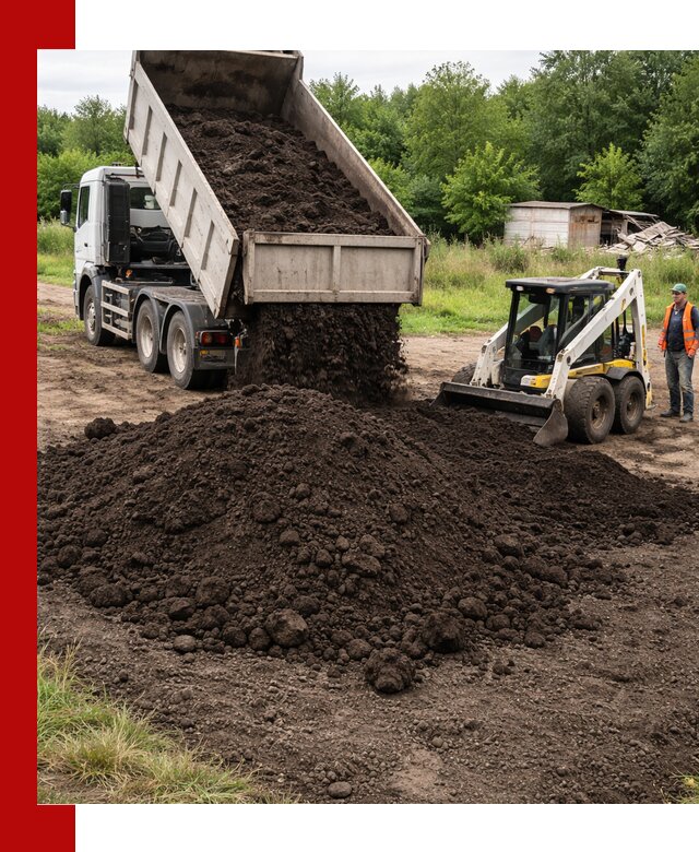 Поставка плодородной земли с доставкой самосвалом в Минусинске