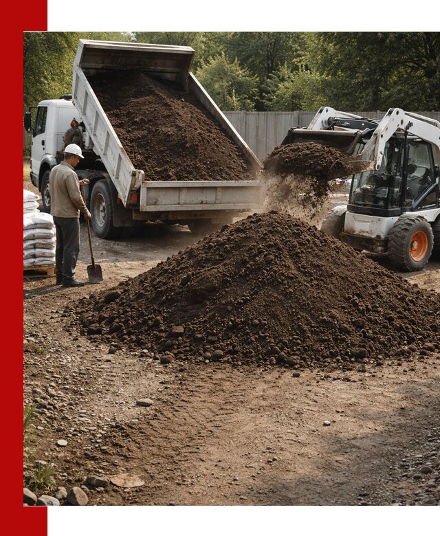 Доставка растительного грунта в Минусинске от производителя оптом и в розницу