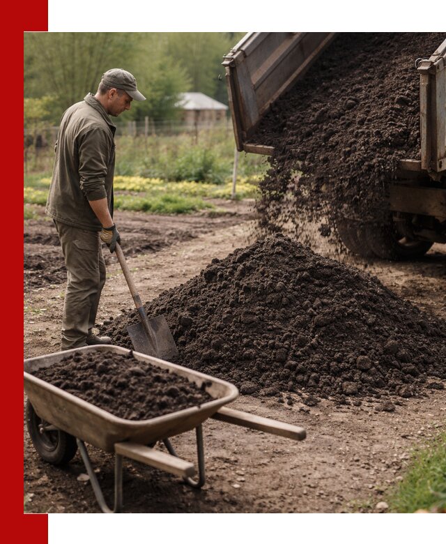 Доставка качественной земли для огорода в Минусинске