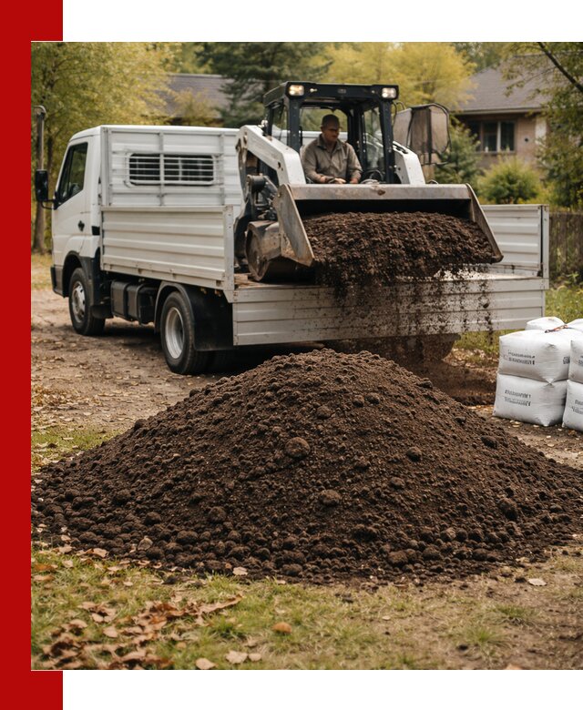 Доставка садовой земли в больших объёмах в Минусинске