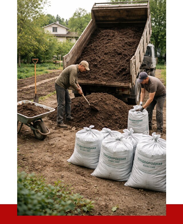 Плодородная смесь в Минусинске от 4268 р./куб с доставкой | ПРОНЕРУДМнс