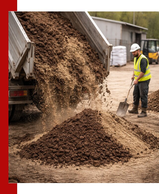 Доставка торфо-песчаной смеси в Минусинске для строительства и озеленения