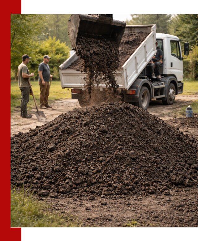 Доставка и продажа чернозема в Минусинске оптом и в розницу