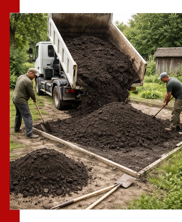 Купить чистый чернозем для огорода с доставкой в Минусинске