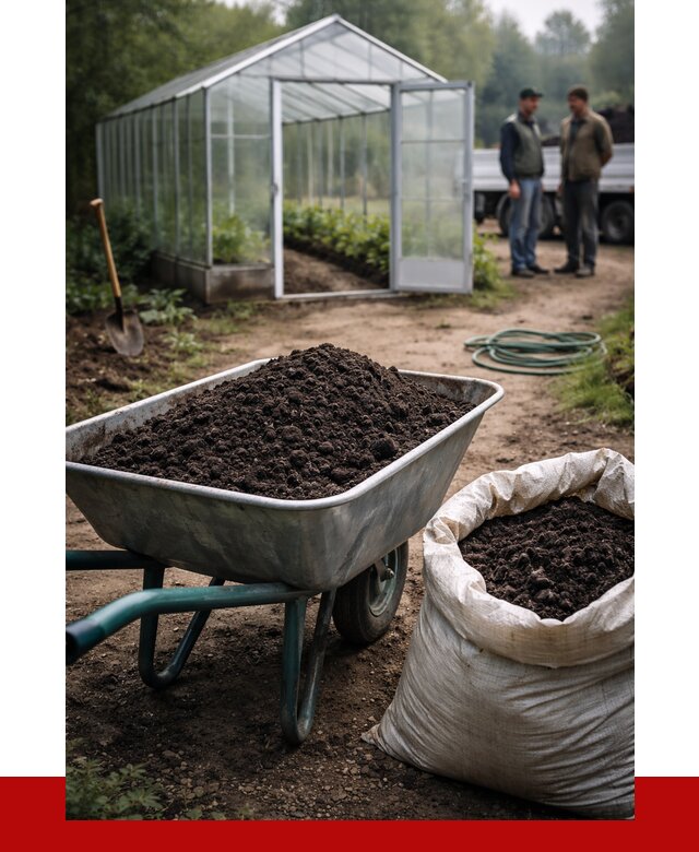 Чернозем для теплицы в Минусинске с доставкой от 1524 р. | ПРОНЕРУДМнс