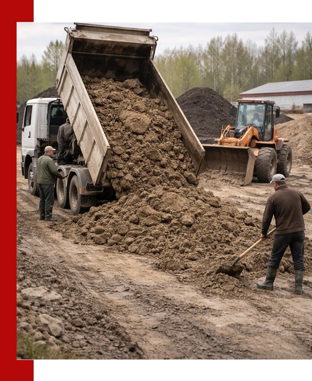 Доставка глин и суглинков в Минусинске оптом и вкрай