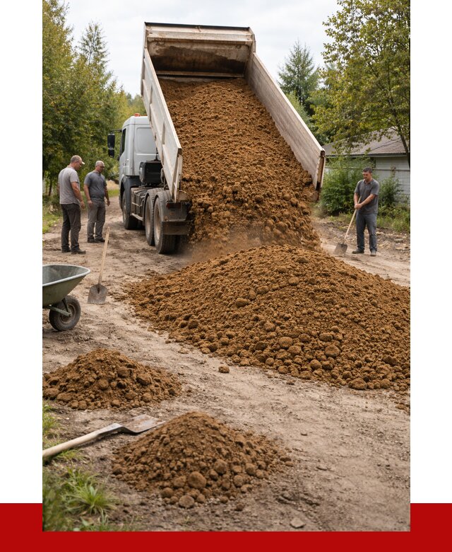 Купить суглинок с доставкой в Минусинске от 2540 р. за куб | ПРОНЕРУДМнс