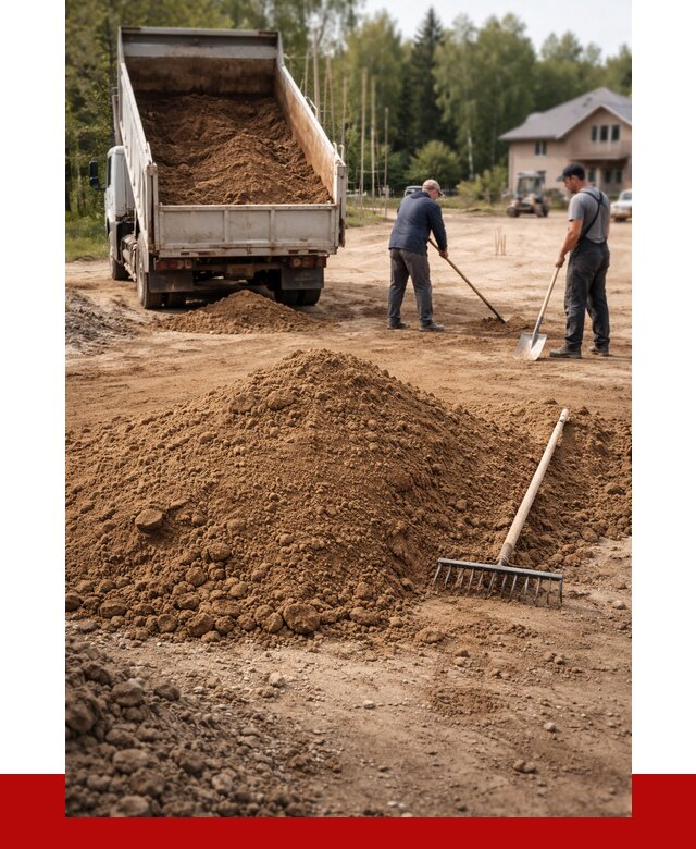 Суглинок для планировки в Минусинске с доставкой от 4268 р. | ПРОНЕРУДМнс