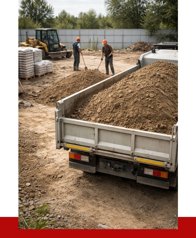 Супесь с доставкой в Минусинске от 2489 р. за куб | ПРОНЕРУДМнс
