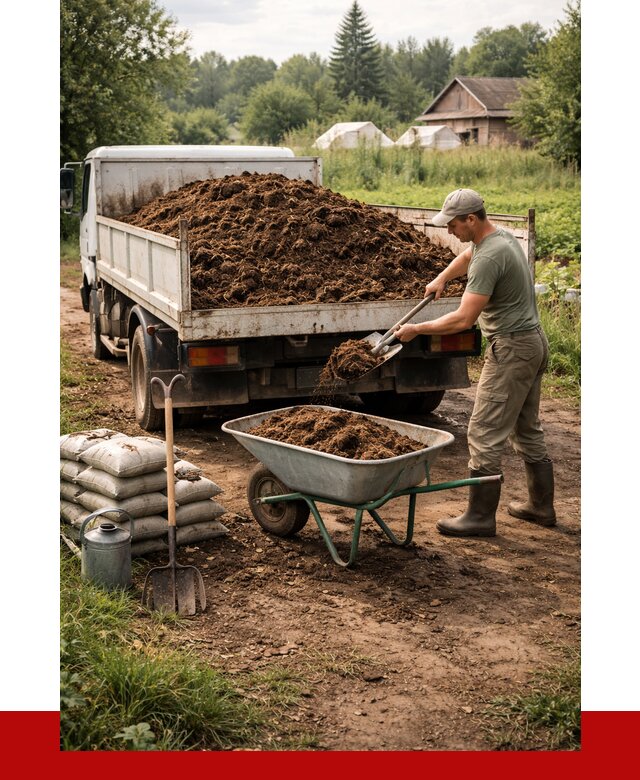 Купить коровий навоз с доставкой в Минусинске от 1829 р. | ПРОНЕРУДМнс