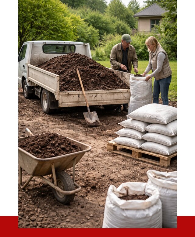 Перегной в мешках с доставкой в Минусинске от 2235 р. | ПРОНЕРУДМнс