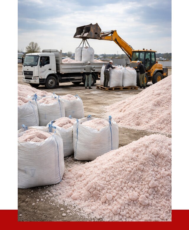 Калийная соль оптом с доставкой в Минусинске от 6300 р. | ПРОНЕРУДМнс